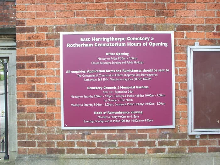 East Herringthorpe Cemetery — photo 1