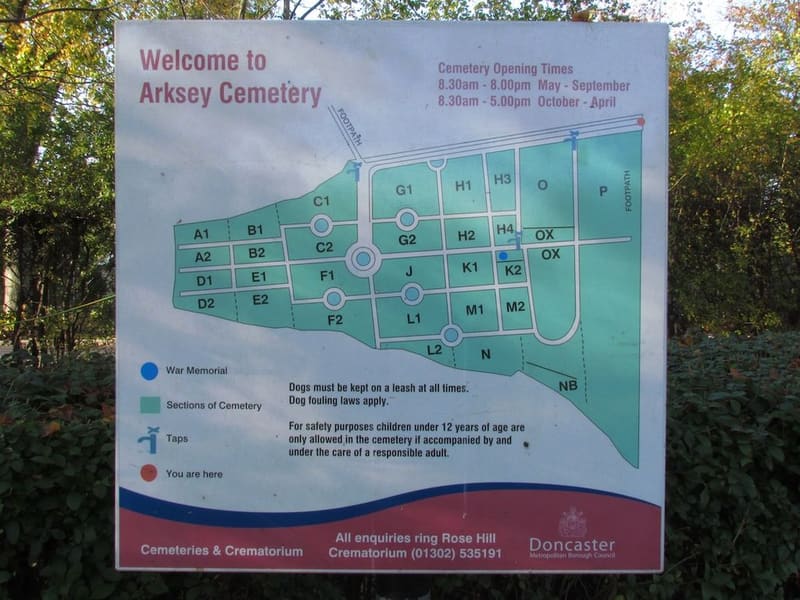 Arksey Cemetery — photo 1