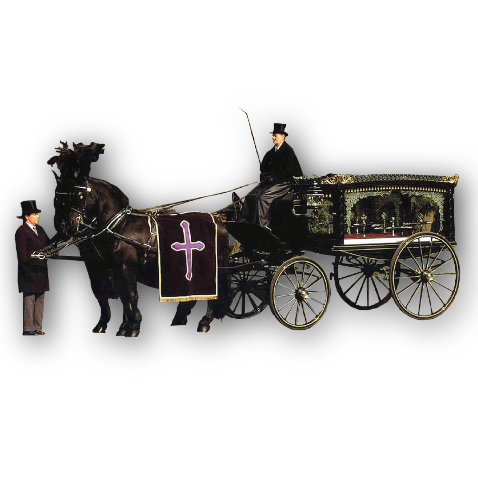 Horse Drawn Hearse In Memory Of Life Funerals